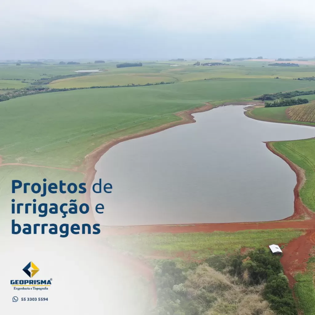 Projetos de irrigação e barragens