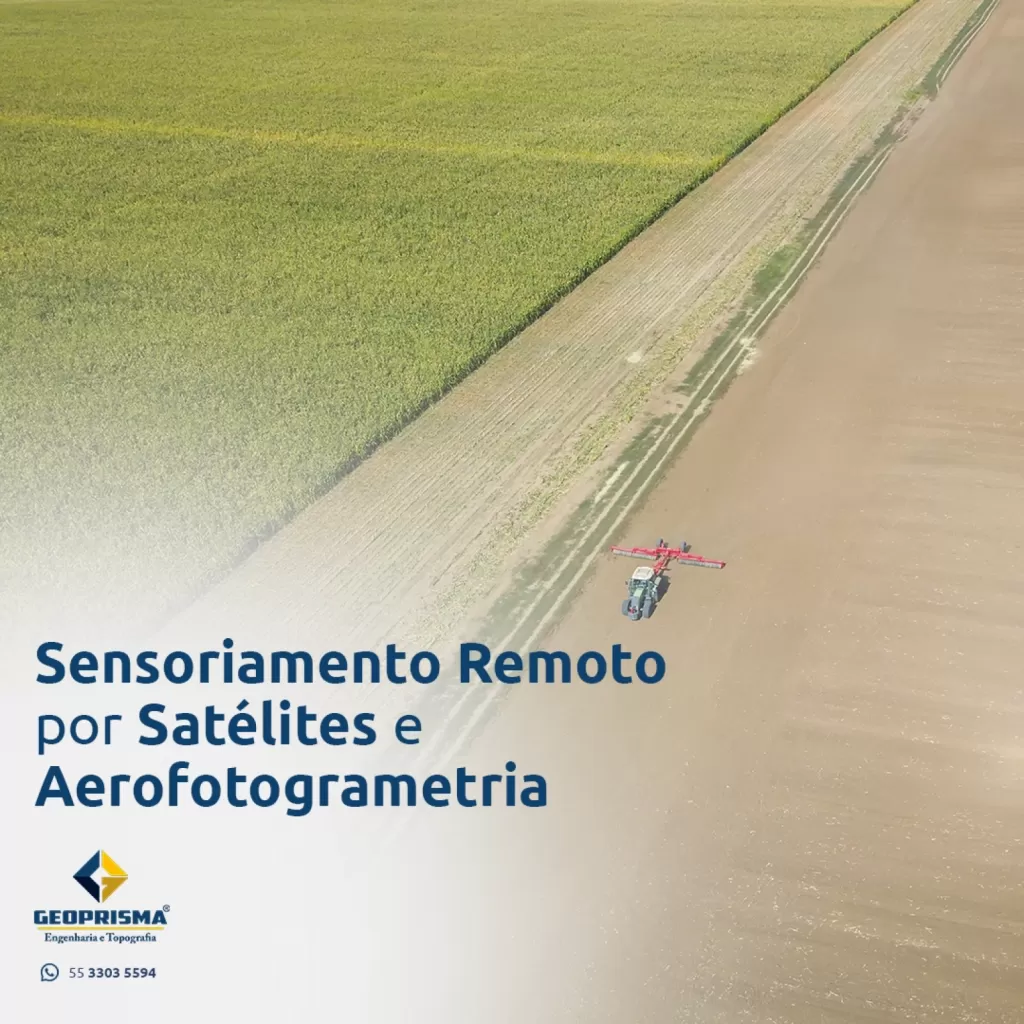 Sensoriamento remoto por satélites e aerofotogrametria 