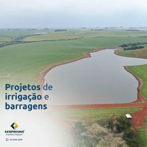 Projetos de irrigação e barragens